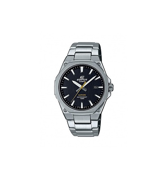 CASIO Edifice orologio in acciaio fondo nero - Slim Style