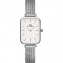 DANIEL WELLINGTON orologio in acciaio placcato dorato fondo bianco - Quadro Pressed Sterling