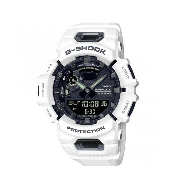 CASIO G-Shock orologio Bluetooth in resina fondo nero - G-Squad