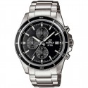 CASIO Edifice orologio Chrono in acciaio fondo nero - Revival