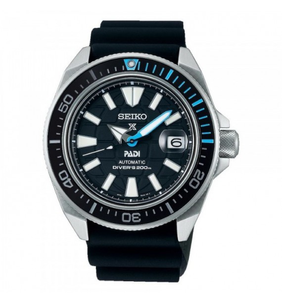 SEIKO - Orologio automatico in acciaio inox e silicone fondo blu - Prospex