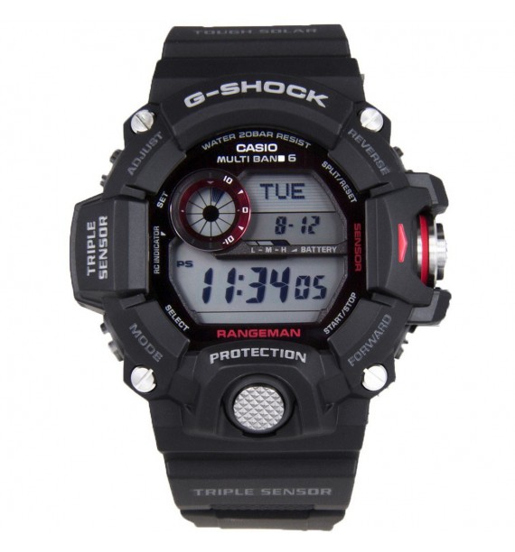 CASIO G-Shock orologio in resina fondo nero - Rangeman