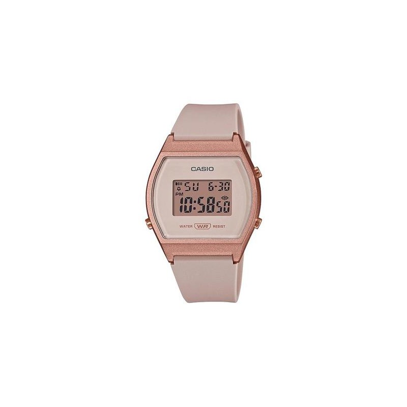 CASIO Vintage - orologio in acciaio placcato oro rosa e resina maglia  milano - Edgy - Orologi Shopping