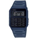 CASIO Vintage - orologio resina blu fondo nero - Collection Calculator