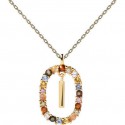 Collana PD Paola Letter I Necklace Gold