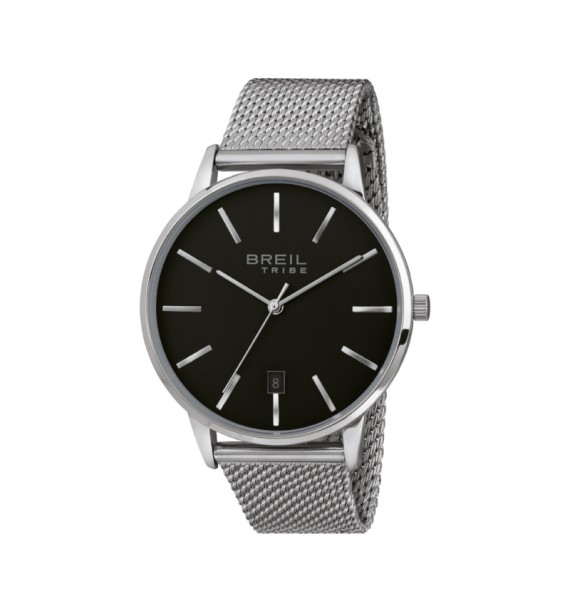 BREIL Tribe - Orologio in acciaio fondo nero - Avery