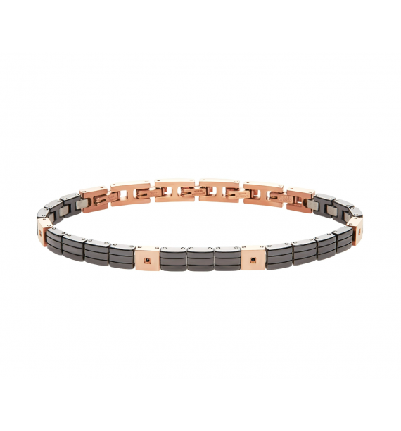 Bracciale uomo Breil Ceramic Brick TJ3271