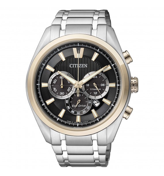 CITIZEN - Orologio Chrono in SuperTitanio fondo silver - Crono 4010