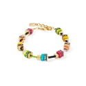 Bracciale Couer de Lion GeoCUBE Boho Sunset Cube rainbow 4413301516