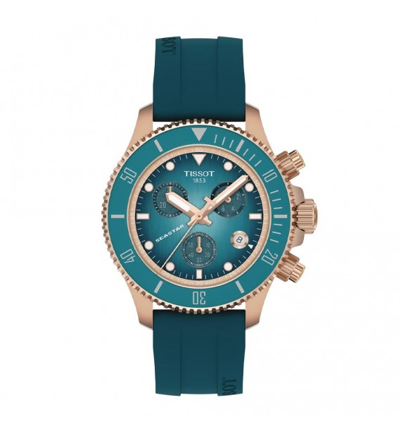 Orologio Tissot Seastar 1000 quartz chronograf 38mm T1202173704100