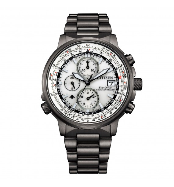 Orologio Citizen uomo Crono Pilot 41 mm AT8300-58L