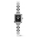 Orologio Daniel Wellington Quadro Mini Arch 3-link Onyx Sunray Silver