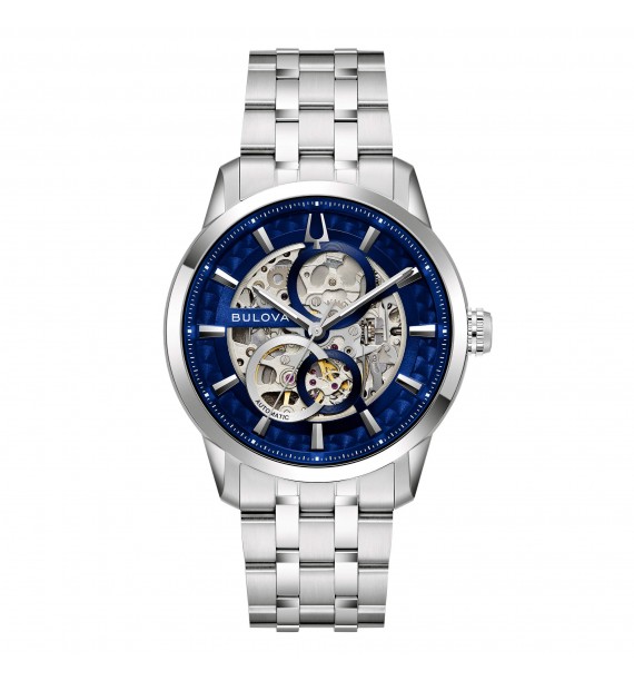 Orologio Bulova uomo Sutton Skelethon 40mm 96A331