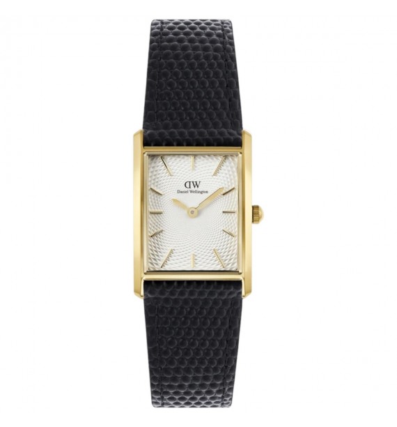 Orologio Daniel Wellington Bound Black Lizard Guilloché Gold