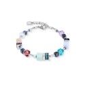 Bracciale Couer de Lion GeoCUBE® Precious Motion Sorbet argento 3017/30-1580