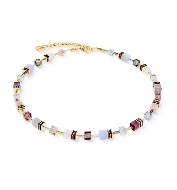 Collana Couer de Lion GeoCUBE® Iconic Precious Golden Blush 4905/10-1924