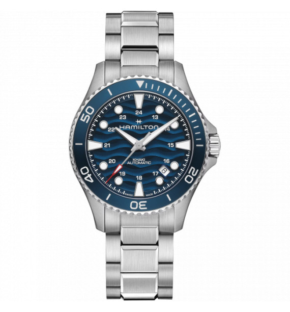 Orologio uomo Hamilton Khaki Navy Auto H82415140