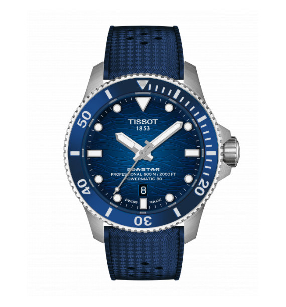Orologio Uomo Tissot Seastar 2000 Powermatic 80 T1209071704100