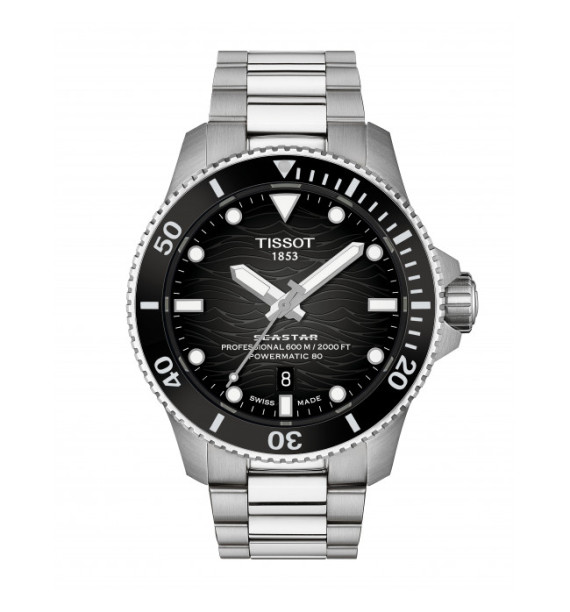 Orologio Uomo Tissot Seastar 2000 Powermatic 80 T1209071105100