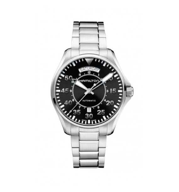 Orologio Hamilton Khaki Aviation Pilot Day Date auto H64615135