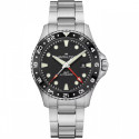 Orologio uomo Hamilton Khaki Navy Auto GMT H82555130