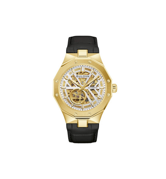 Orologio Bulova uomo Octagon Skeleton 96A351