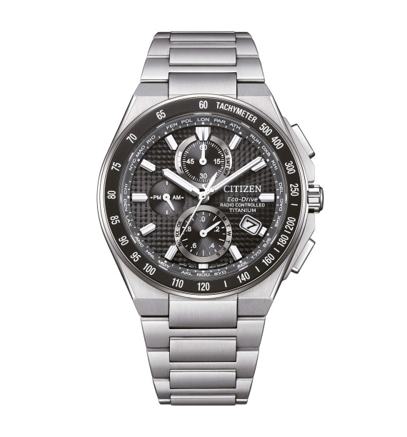 Orologio Citizen uomo radiocontrollato H804 supertitanio AT8390-55E