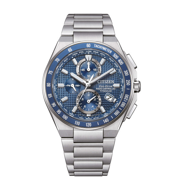 Orologio Citizen uomo radiocontrollato H804 supertitanio AT8396-59L