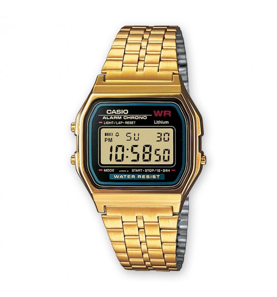 CASIO Vintage orologio in acciaio e resina - Iconic