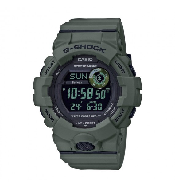 CASIO G-Shock orologio Bluetooth in resina fondo nero - G-Squad