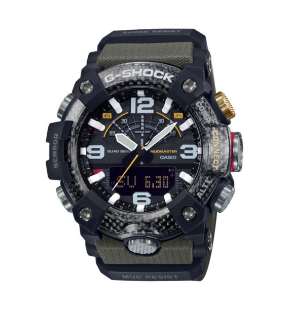 CASIO G-Shock orologio Bluetooth in resina fondo nero - Mudmaster