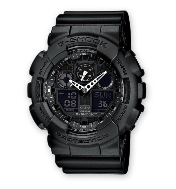 CASIO G-Shock orologio in resina fondo nero