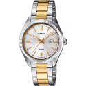CASIO Collection orologio in acciaio e ottone fondo silver
