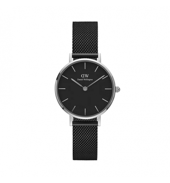 DANIEL WELLINGTON Petite orologio in acciaio fondo nero - Ashfield