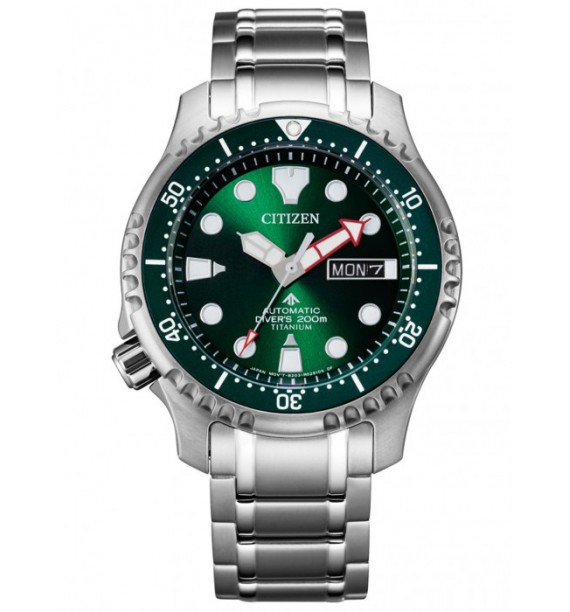 CITIZEN - Orologio automatico in acciaio fondo blu - Diver's Automatic 200 mt