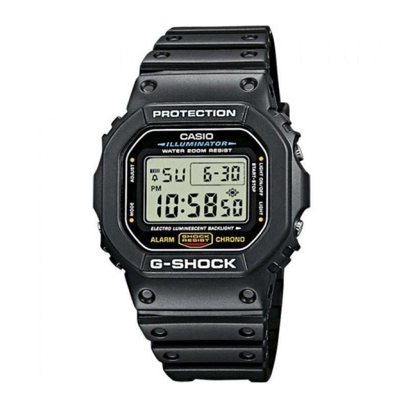 Orologio Casio G-Shock DW-5600E-1VER uomo nero digitale - Orologi Shopping