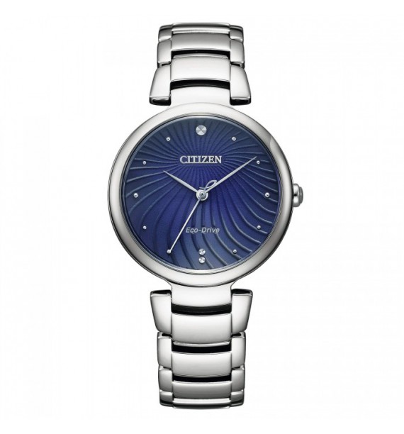 CITIZEN - Orologio in acciaio placcato fondo rosa - Lady