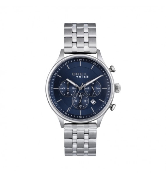 BREIL Tribe - Orologio in acciaio fondo blu - Avery