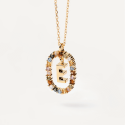 Collana PD Paola Letter E Necklace Gold