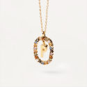 Collana PD Paola Letter P Necklace Gold
