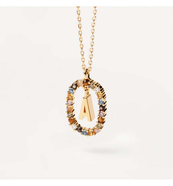 Collana PD Paola Letter A Necklace Gold